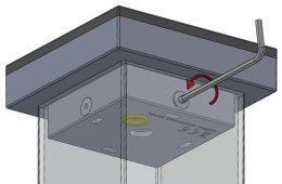 Lampa LED Proxima SŁUPKOWA 12-230V AC/DC