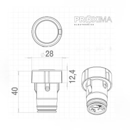 Pilot Proxima Zapalniczka FL (NICE FLOR) BI:KLIK