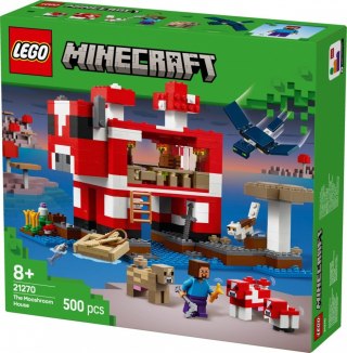 Klocki minecraft 21270 dom grzybowej krowy