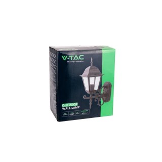 Kinkiet ogrodowy czarny mat up V-TAC VT-760