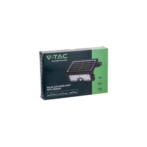 Projektor LED Solarny V-TAC V-TAC 5W VT-777-5 4000K 500lm