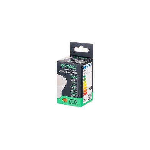 Żarówka LED V-TAC GU10 10W 100st VT-271 6500K 1000lm