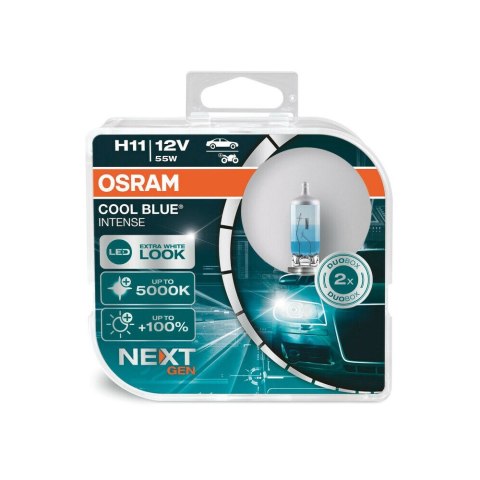 Żarówka samochodowa Osram Cool Blue Intense NextGen H11 (WYPRZEDAŻ) Żarówka samochodowa Osram Cool Blue Intense NextGen H11 (WYPRZEDAŻ)