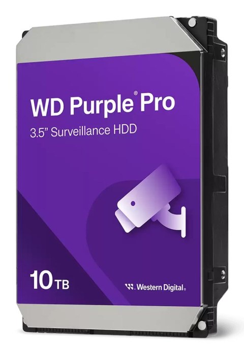 Dysk HDD WD Purple Pro WD102PURP (10 TB ; 3.5"; 256 MB; 7200 obr/min) Dysk HDD WD Purple Pro WD102PURP (10 TB ; 3.5"; 256 MB; 7200 obr/min)