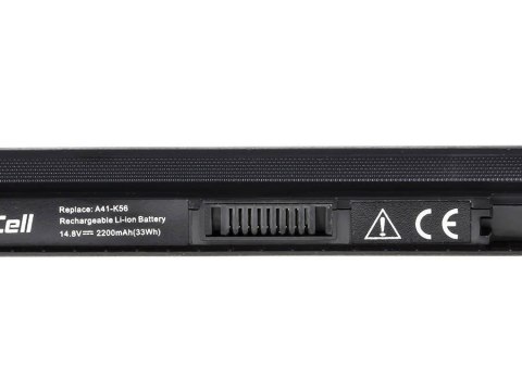 GREEN CELL BATERIA AS47 DO ASUS A41-K56 2200 MAH 14.8V