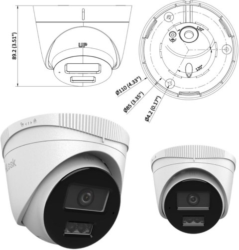 Kamera IP Hilook by Hikvision tuba 8MP IPCAM-B8-30DL/A
