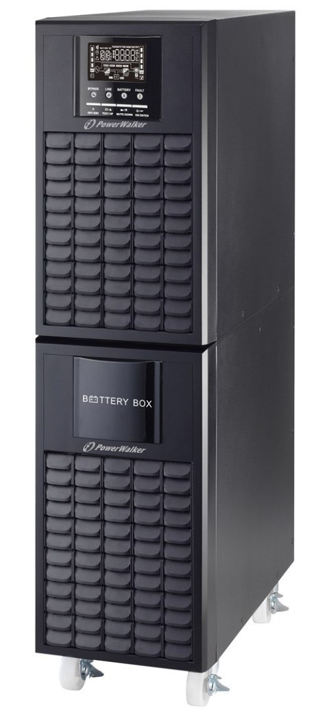 POWER WALKER UPS ON-LINE VFI 10000 CG PF1 100000VA TERMINAL USB-B RS-232 LCD TOWER