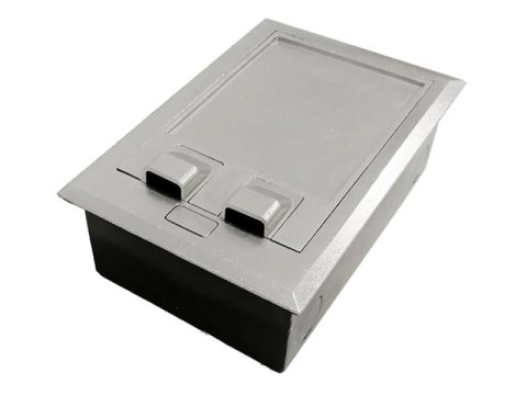 Puszka podłogowa 2 x 1.5M (45x45) metal, do wylewki betonowej ALANTEC Puszka podłogowa 2 x 1.5M (45x45) metal, do wylewki betonowej ALANTEC