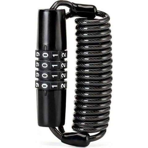 Zapięcie rowerowe Rockbros T609 na szyfr 1,5m - czarne