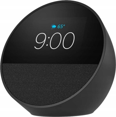 Głośnik inteligentny Amazon Echo Spot (2024) Czarny Głośnik inteligentny Amazon Echo Spot (2024) Czarny
