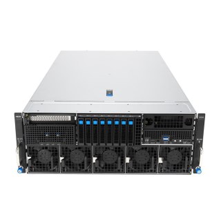 Platforma Asus Rack (1U) RS501A-E12-RS4 AMD Epyc 9005/9004 (4x NVMe/SATA HS, 2xM.2, 2x1Gbe, IPMI, 1+1 1600W )