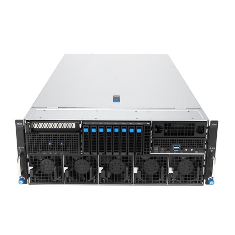 Platforma Asus Rack (1U) RS501A-E12-RS4 AMD Epyc 9005/9004 (4x NVMe/SATA HS, 2xM.2, 2x1Gbe, IPMI, 1+1 1600W )