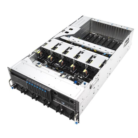 Platforma Asus Rack (1U) RS501A-E12-RS4 AMD Epyc 9005/9004 (4x NVMe/SATA HS, 2xM.2, 2x1Gbe, IPMI, 1+1 1600W )