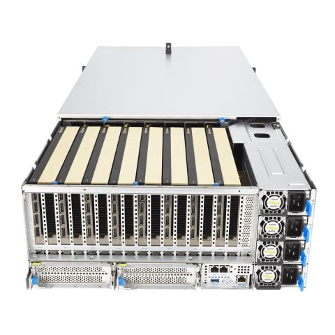 Platforma Asus Rack (1U) RS501A-E12-RS4 AMD Epyc 9005/9004 (4x NVMe/SATA HS, 2xM.2, 2x1Gbe, IPMI, 1+1 1600W )