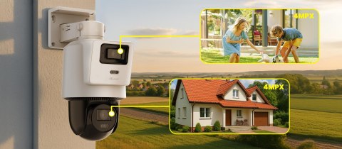 Kamera IP Hilook PTZ-D4 dualna 8MP (4MP + 4MP) Kamera IP Hilook PTZ-D4 dualna 8MP (4MP + 4MP)