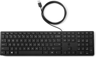 Klawiatura HP 320K Przewodowa Czarna US 9SR37AA
