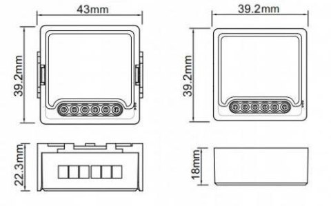 Moduł OXT mini beznapięciowy ZigBee TUYA Moduł OXT mini beznapięciowy ZigBee TUYA