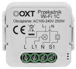 Moduł OXT mini przekaźnik 1 obwód WiFi TUYA Moduł OXT mini przekaźnik 1 obwód WiFi TUYA