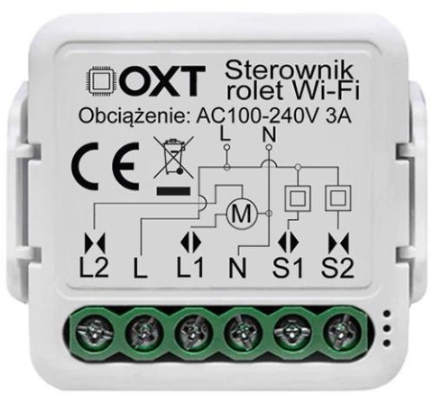 Moduł OXT mini sterownik rolet WiFi TUYA Moduł OXT mini sterownik rolet WiFi TUYA