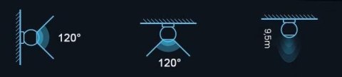 OXT Czujnik radar obecności jasności 230V ZigBee TUYA OXT Czujnik radar obecności jasności 230V ZigBee TUYA