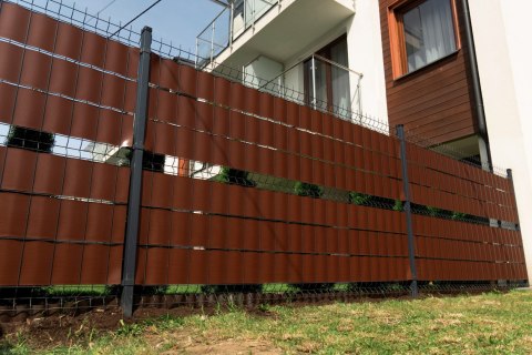 Taśma ogrodzeniowa 52mb Thermoplast® CLASSIC LINE 9,5cm BRĄZ