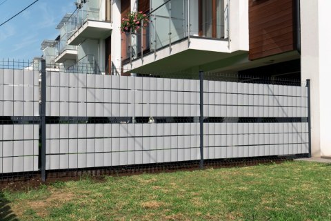 Taśma ogrodzeniowa ROLKA 26mb ORANGE 19cm PROTECTO™ SZARA