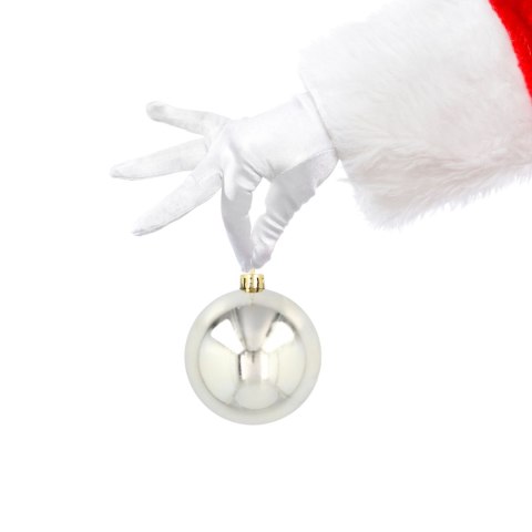 Ekskluzywna Bombka Choinkowa od Kamai Christmas Decoration® - Kolor Szampański, Komplet 4 Sztuk