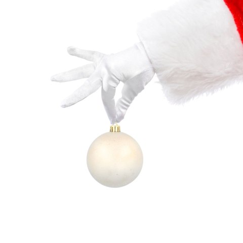 Ekskluzywna Bombka Choinkowa od Kamai Christmas Decoration® - Kolor Szampański, Komplet 4 Sztuk