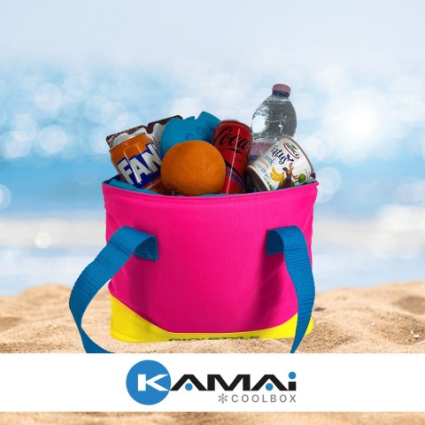Torba plażowa Kamai Gio Style, w kolorze różowym, pojemność 9L Torba plażowa Kamai Gio Style, w kolorze różowym, pojemność 9L