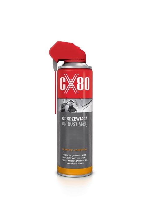 ODRDZEWIACZ 500 ML ON RUST MOS2 DUO SPRAY ODRDZEWIACZ 500 ML ON RUST MOS2 DUO SPRAY