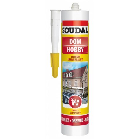 SILIKON SOUDAL BIAŁY 280ML