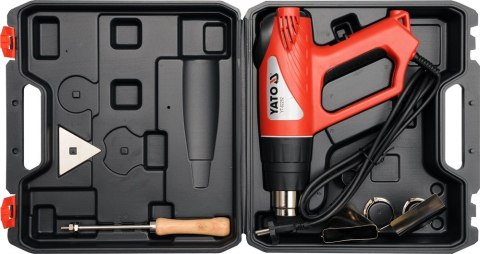 OPALARKA 2000W 50~550°C AKCESORIA WSKAŹNIK LED