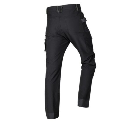 SPODNIE ROBOCZE MIX&MATCH CZARNO-ZIELONE ROZMIAR M.