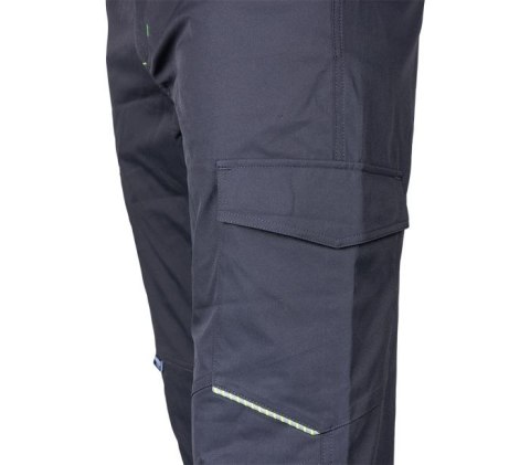 SPODNIE ROBOCZE MIX&MATCH STRETCH SZARE ROZMIAR XL