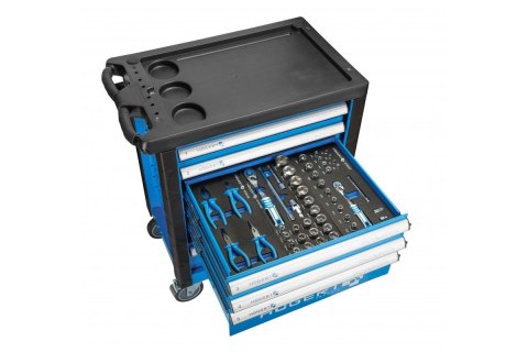 SZAFKA WARSZTATOWA 6 SZUFLAD Z WYPOSAŻENIEM 214EL.