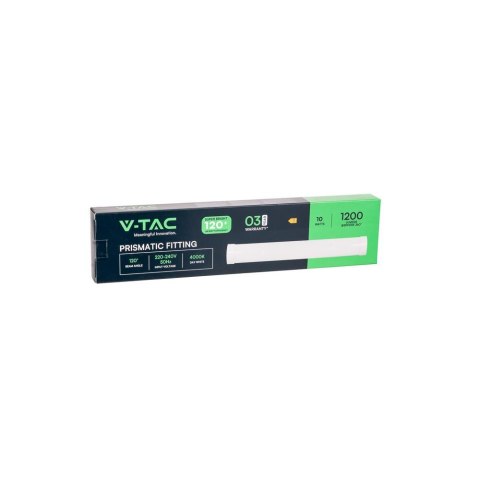 Oprawa V-TAC 10W LED Liniowa Natynkowa 30cm 120Lm/W VT-8310 4000K 1200lm 3 Lata Gwarancji