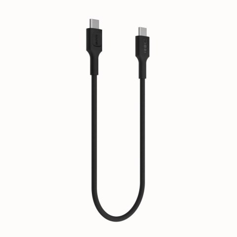 KABEL USB-C / USB-C Greencell PowerStream 30cm PD 100W czarny w oplocie
