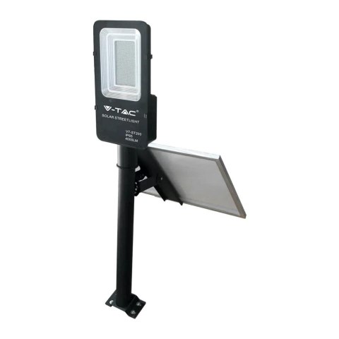 Naświetlacz Oprawa Uliczna Solarna Hybrydowa V-TAC 50W LED VT-ST201 6500K 4000lm