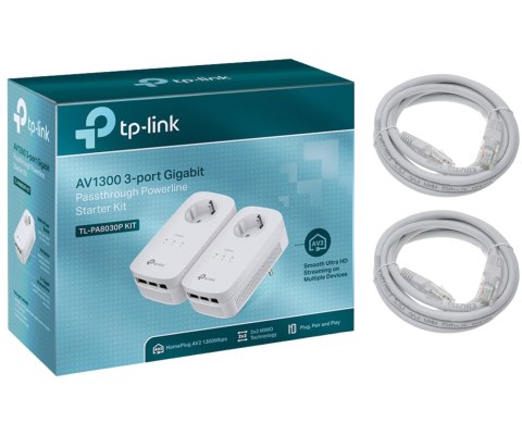 ADAPTER SIECIOWY TL-PA8030P-KIT TP-LINK ADAPTER SIECIOWY TL-PA8030P-KIT TP-LINK