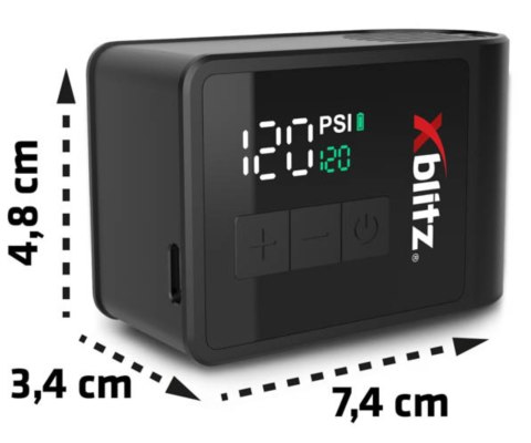 PRZENOŚNY MINI KOMPRESOR XB-IWAY Xblitz PRZENOŚNY MINI KOMPRESOR XB-IWAY Xblitz