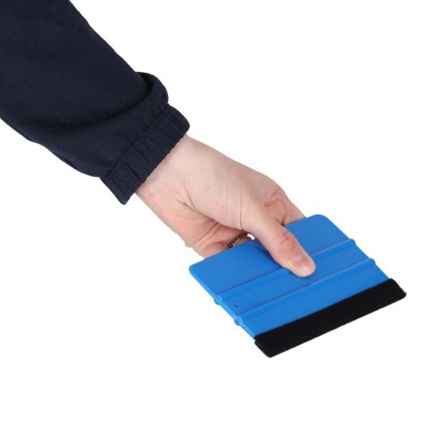 Rakla z filcem typu 3M do aplikacji folii naklejek oklein filc gładzik duża 12,5x8cm Rakla z filcem typu 3M do aplikacji folii naklejek oklein filc gładzik duża 12,5x8cm