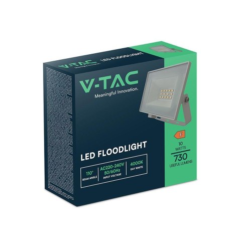Projektor LED V-TAC 10W LED SMD biały VT-44012 6500K 730lm