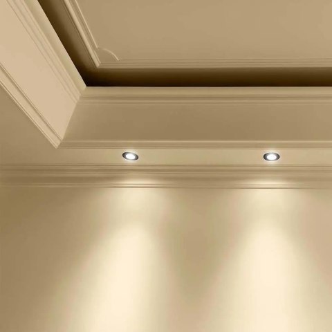 Oczko V-TAC GU10 wpuszczane okrągłe czarne (opak. 2 szt) VT-929 3 lata gwarancji