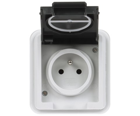 GNIAZDO PODTYNKOWE POJEDYNCZE AQUANT-5041-70/EPN 230 V AC 16 A IP55 Elektro-Plast