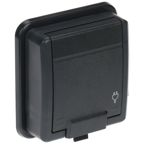 GNIAZDO PODTYNKOWE POJEDYNCZE AQUANT-5041-77/S/EPN 230 V AC 16 A IP55 Elektro-Plast