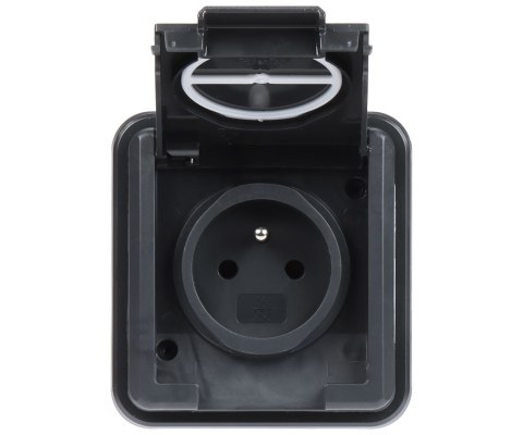 GNIAZDO PODTYNKOWE POJEDYNCZE AQUANT-5041-77/S/EPN 230 V AC 16 A IP55 Elektro-Plast
