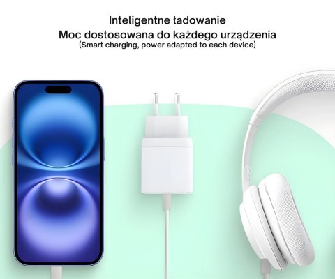 ŁADOWARKA SIECIOWA USB POWERSOURCE SOLO30 CHARB-GC-30C-B Green Cell