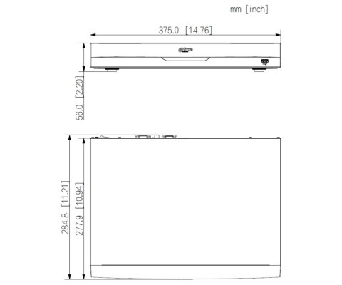 REJESTRATOR IP NVR5216-EI2 16 KANAŁÓW WizSense DAHUA