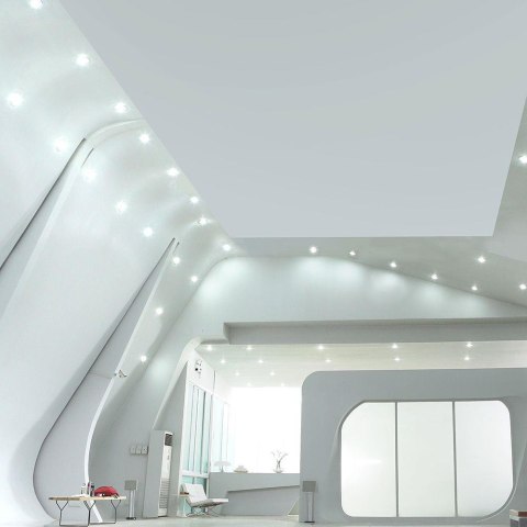 Oczko LED V-TAC 7W białe downlight 3w1 VT-2707CCT 3000K-4000K-6500K 510lm 5 Lat gwarancji