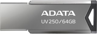 Adata Pendrive UV250 64GB USB2.0 Metal